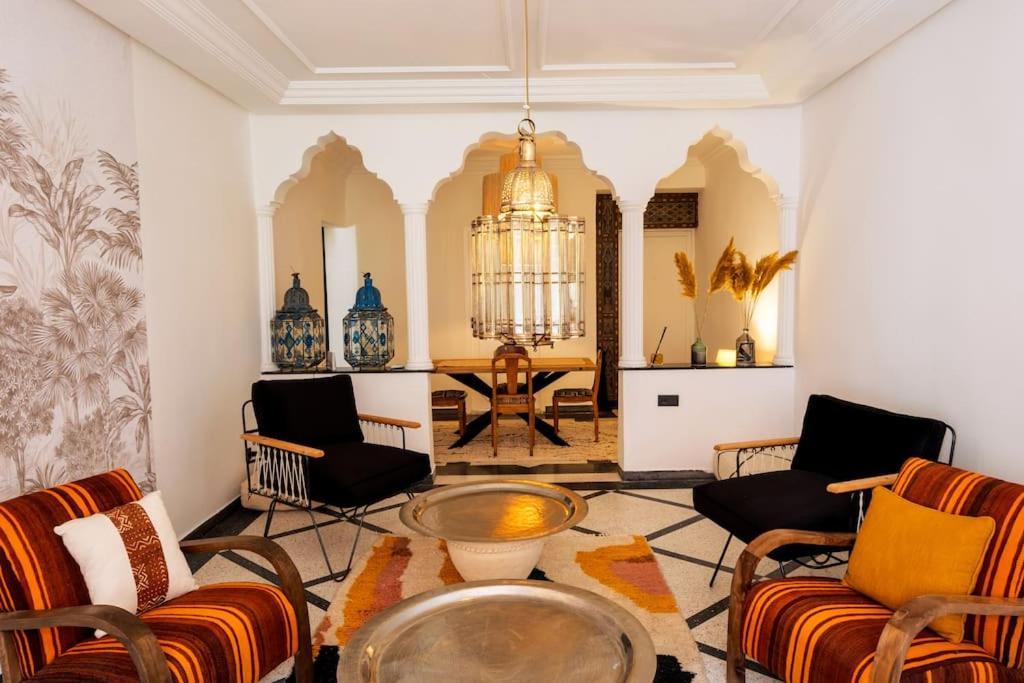 Cosy Appartement 5Min De Majorelle Marrakesh Eksteriør bilde